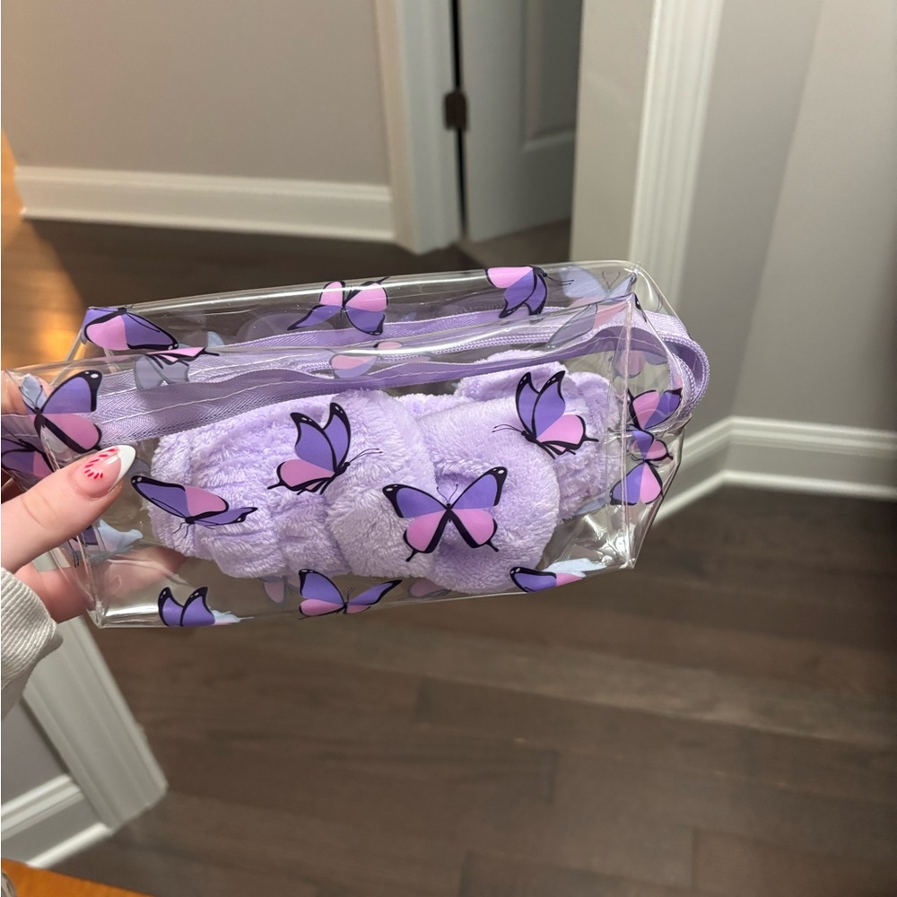 Purple spa set